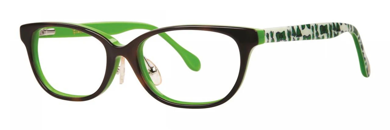 Lilly Pulitzer Lara Eyeglasses Tortoise 46mm Kids