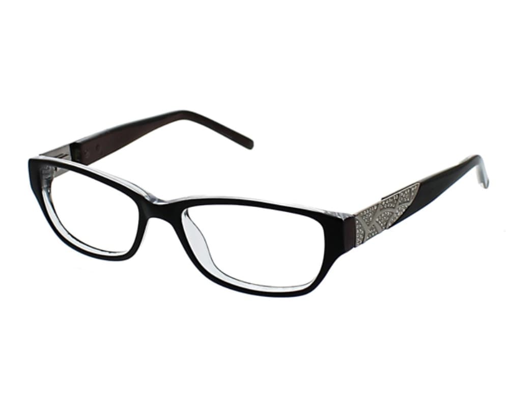 Ellen Tracy VENEZIA Eyeglasses Black 50mm Women