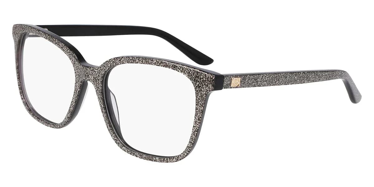 Bebe BB5217 001 Eyeglasses Jet Glitter 52mm Women