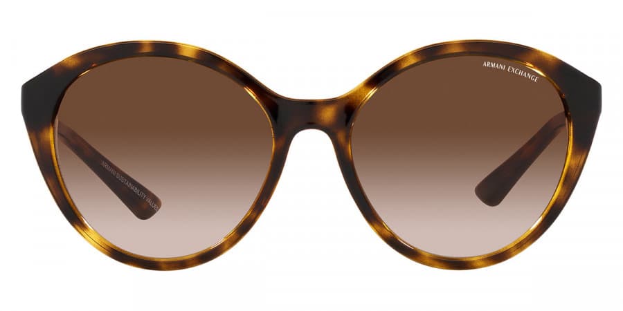 Armani Exchange AX4134S 821313 Sunglasses Brown 55mm Women 2