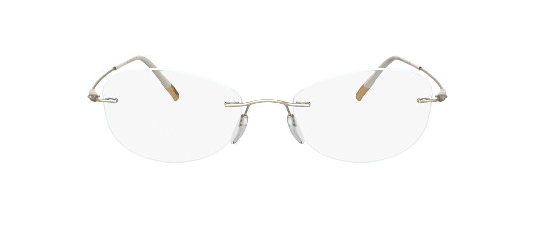 Silhouette 5500 70 8540 Eyeglasses Nude Gold 55mm Women 2