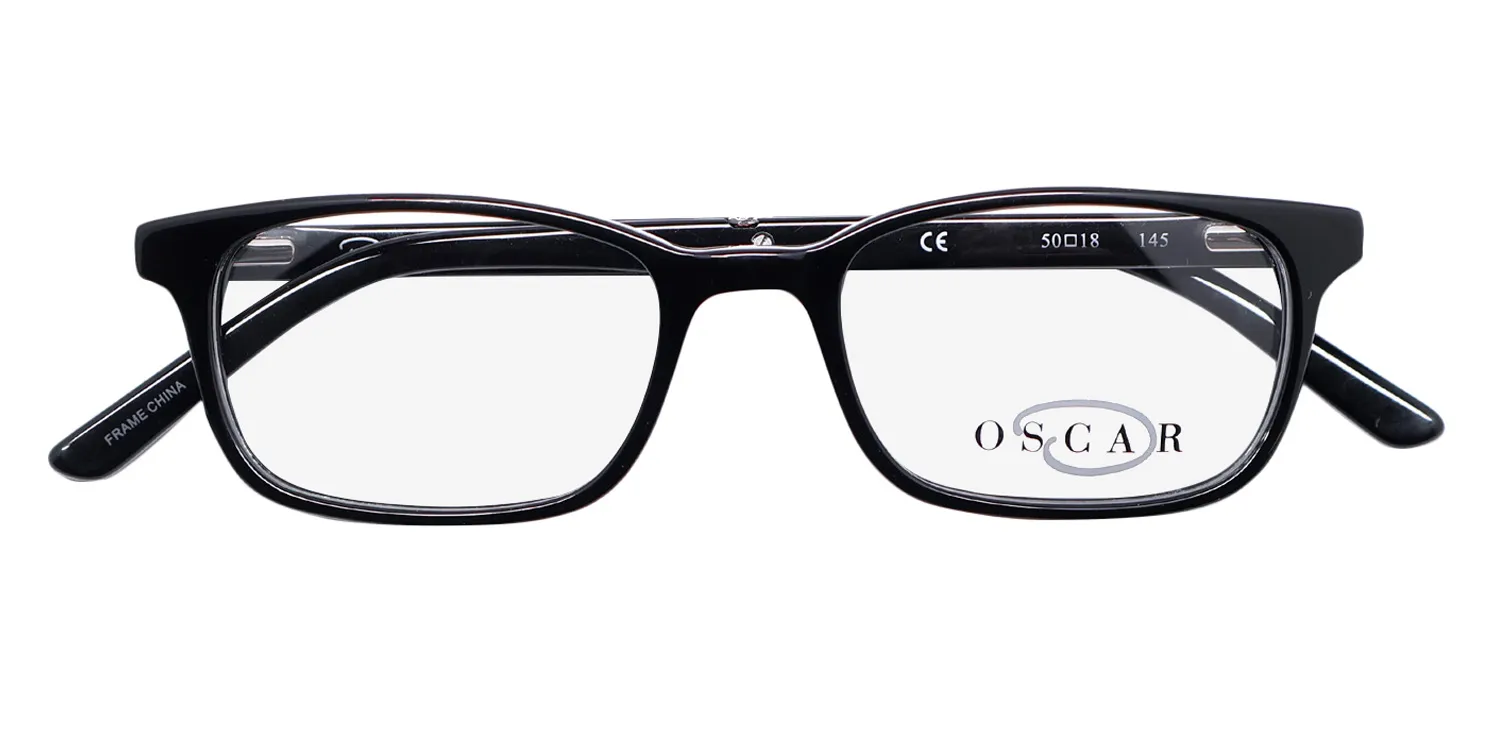 Oscar de la Renta Osm 828 001 Eyeglasses Black 50mm 2