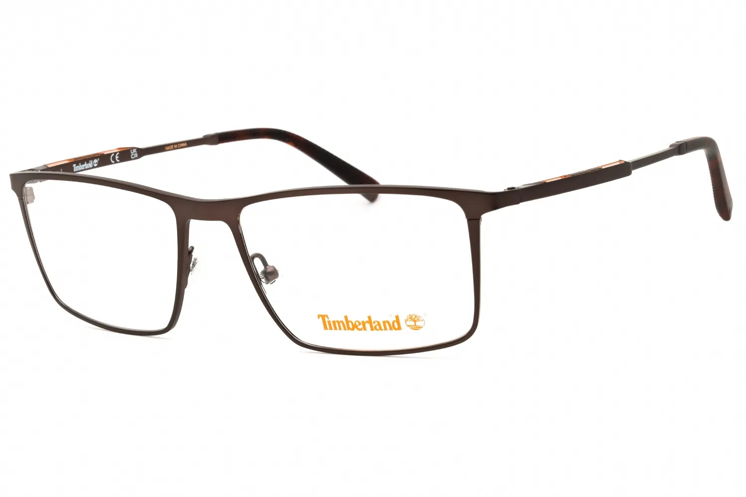 Timberland TB50007 049 Eyeglasses Matte Dark Brown 56mm Men