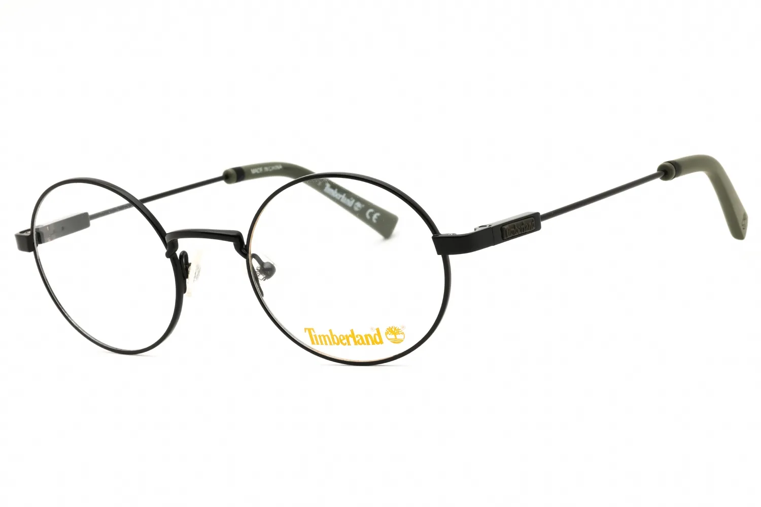 Timberland TB1737 001 Eyeglasses Shiny Black 50mm Men
