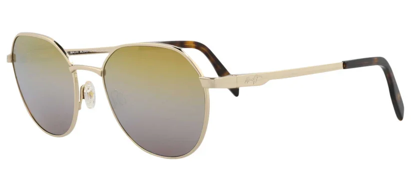 Maui Jim DGS845 16 Sunglasses Gold 52mm Unisex