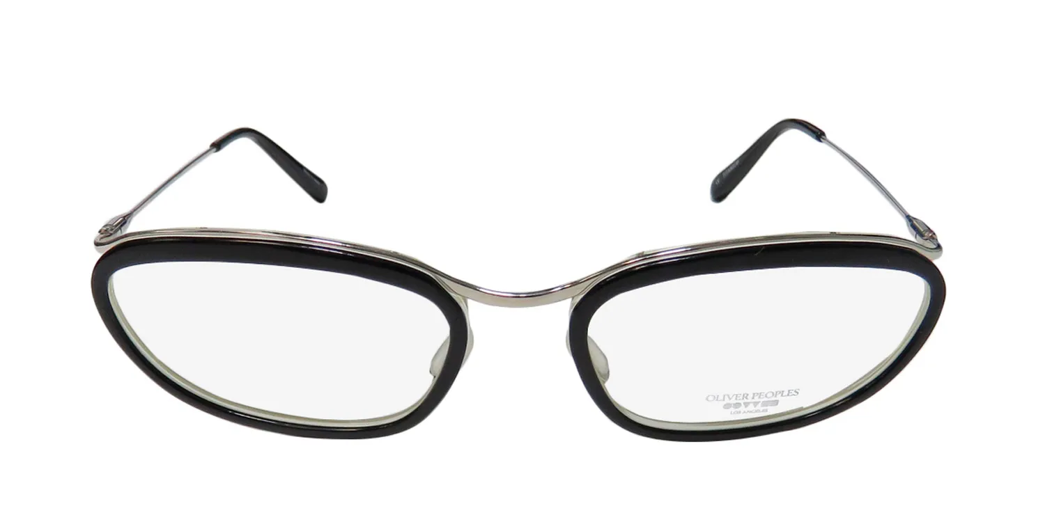Oliver Peoples Massine ebo/s Eyeglasses Black 52mm Unisex 3