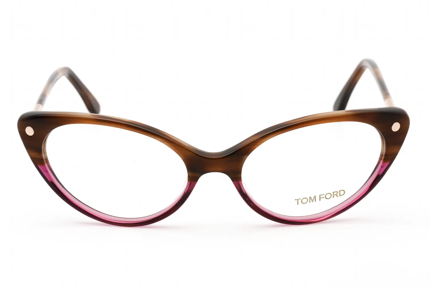 Tom Ford FT5189 050 Eyeglasses Brown 54mm Women 2