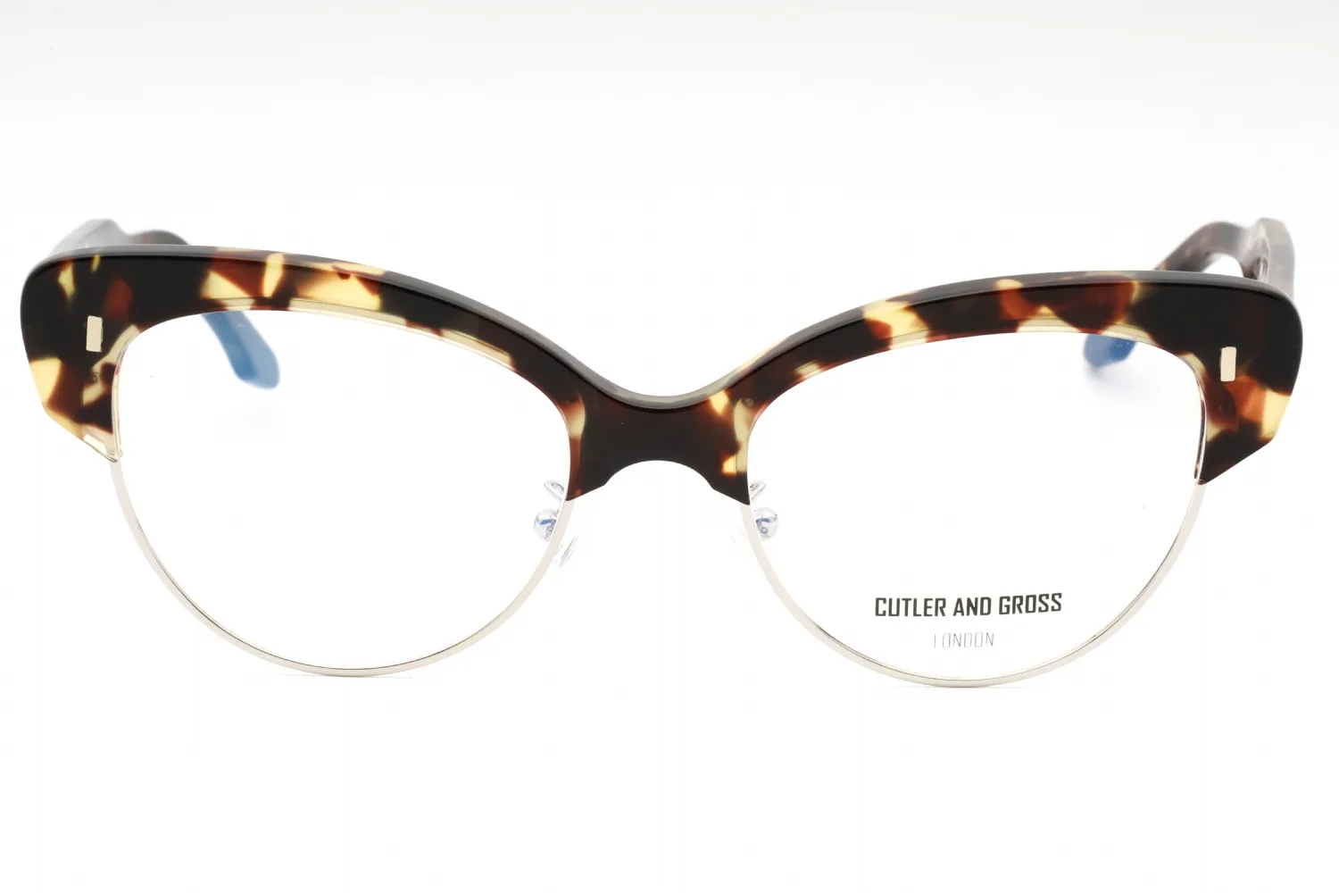Cutler and Gross CG1351 003 Eyeglasses Dark Turtle 55mm Women 2