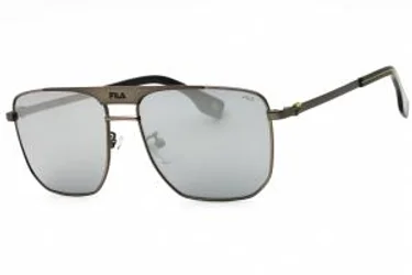 Fila SFI728 H68X Sunglasses Semi-matt Gunmetal 57mm