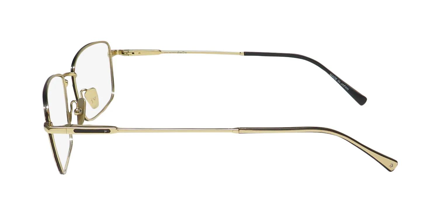 John Varvatos V184 gold Eyeglasses Gold 54mm 4