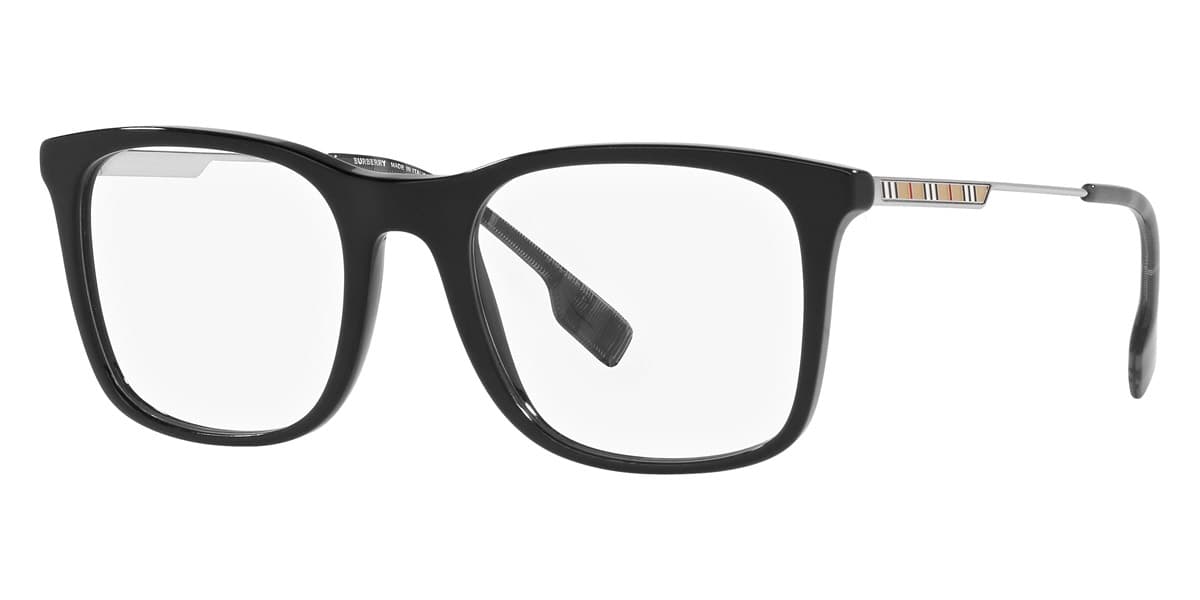 Burberry BE2343 ELGIN 3001 Eyeglasses Black 53mm Men