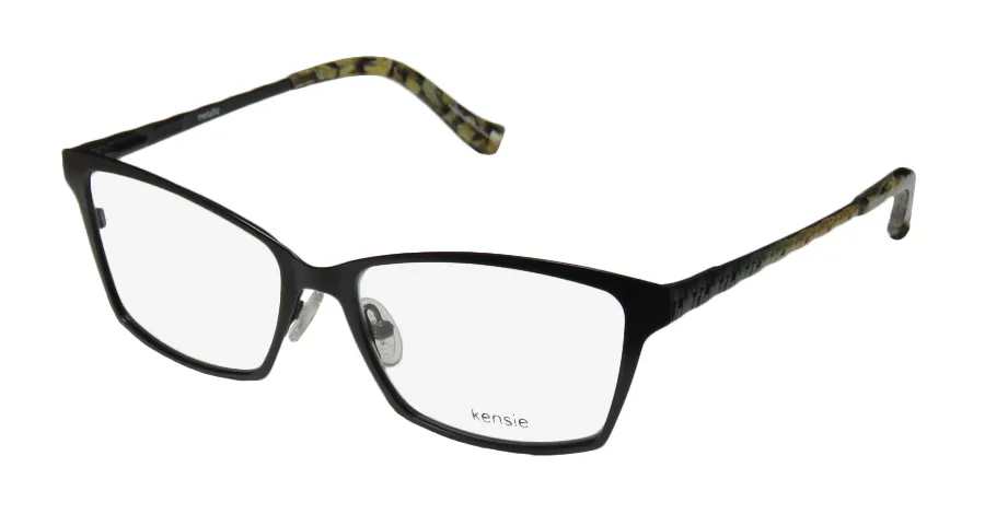 Kensie Metallic bk Eyeglasses Black 51mm