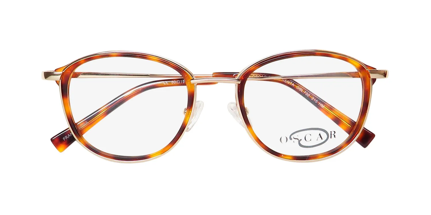 Oscar de la Renta Osl 732 215 Eyeglasses Tortoise 50mm 2