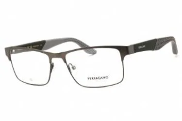 Salvatore Ferragamo SF2216N 070 Eyeglasses Matte Dark Ruthenium 56mm