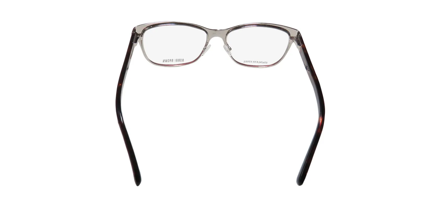 Bobbi Brown The Kylie qvh Eyeglasses Matte Red Havana 53mm 5