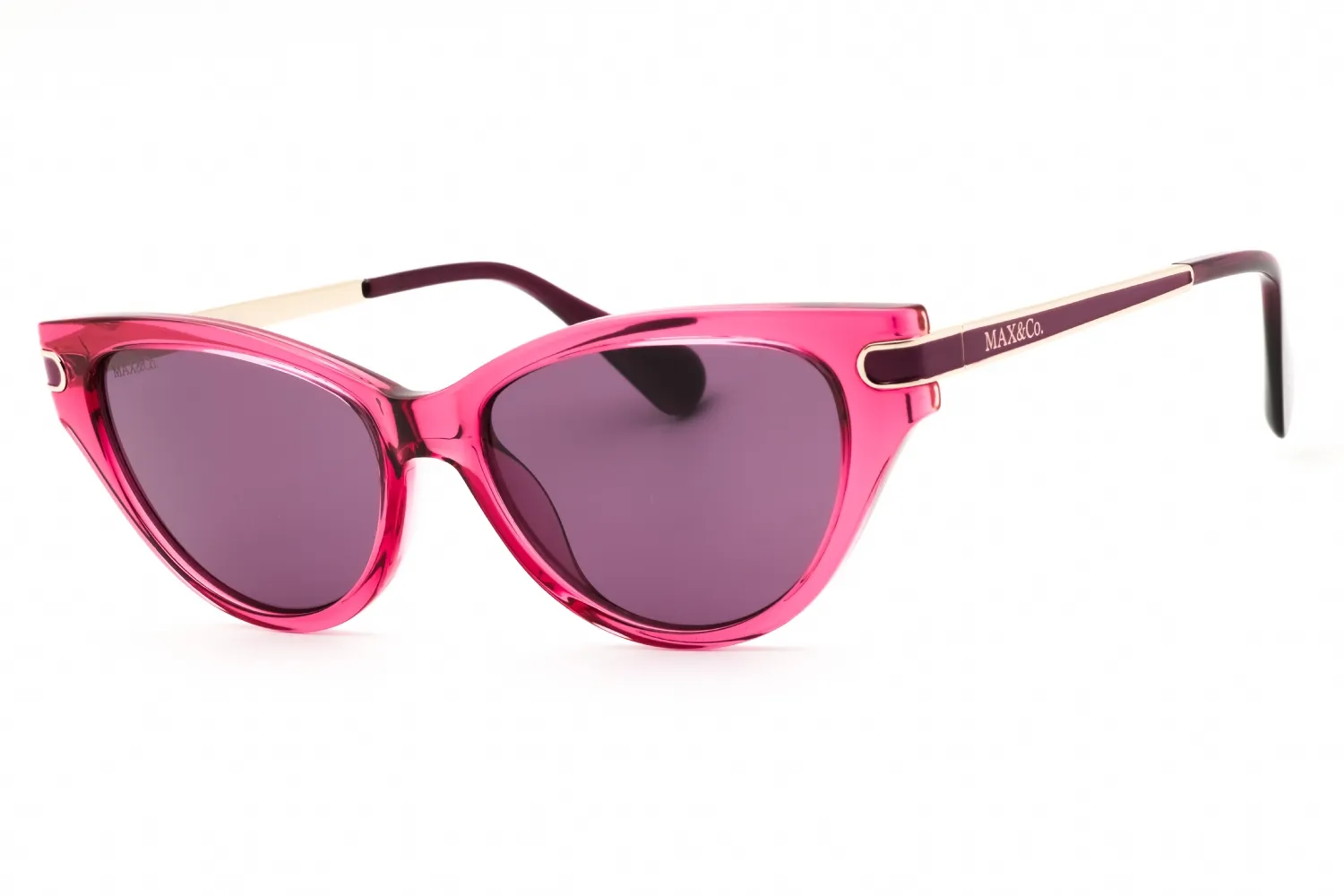 Max & Co MO0101 66Y Sunglasses Shiny Red 54mm Women