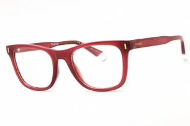 Polaroid PLD D511 08CQ 00 Eyeglasses Frosted Cherry Red 51mm