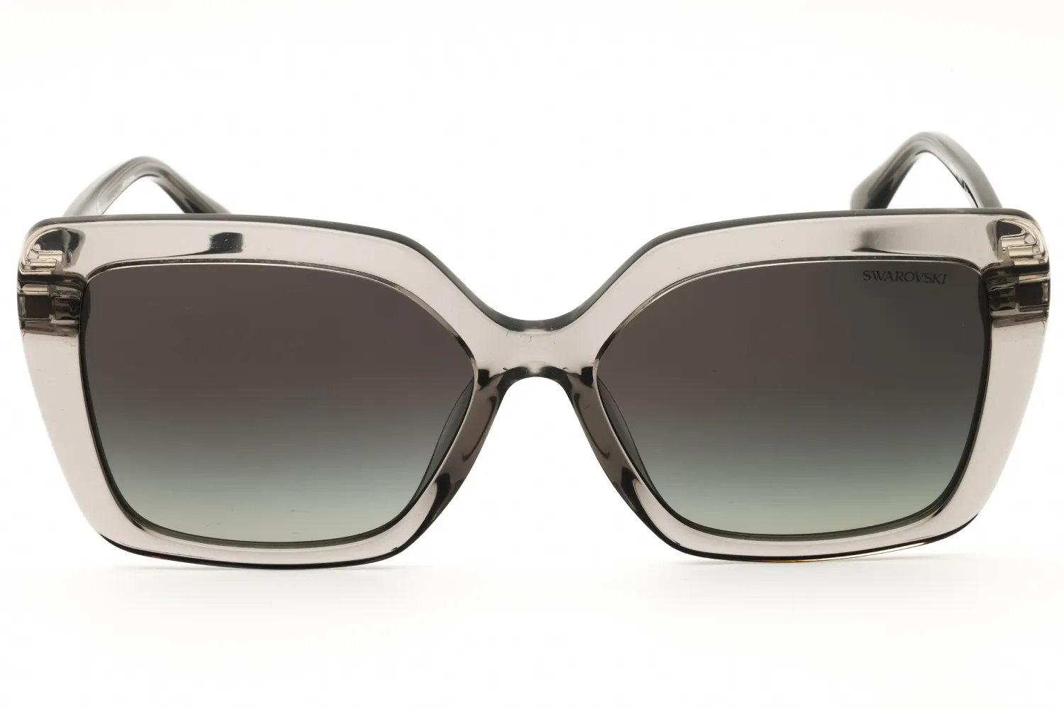 Swarovski SK6049 106211 Sunglasses Transparent Grey 57mm Women 2