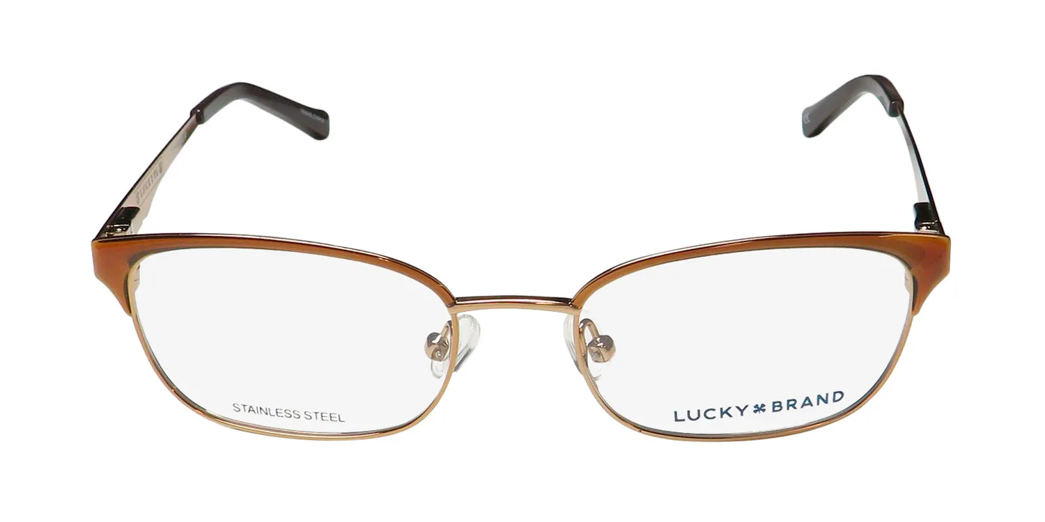 Lucky Brand D703 brown Eyeglasses Brown 46mm 3