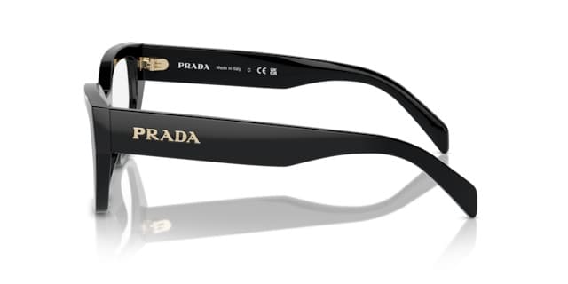 Prada VPRA16 16K-1O1 Eyeglasses Black 53mm Women 2
