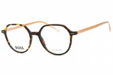 HUGO BOSS BOSS 1586 0HJV 00 Eyeglasses Havana Yellow 50mm
