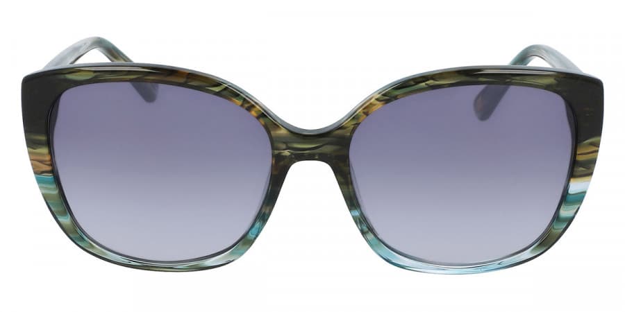 Anne Klein AK7071 TEAL ANIMAL 320 Sunglasses Multicolor 54mm Women 2