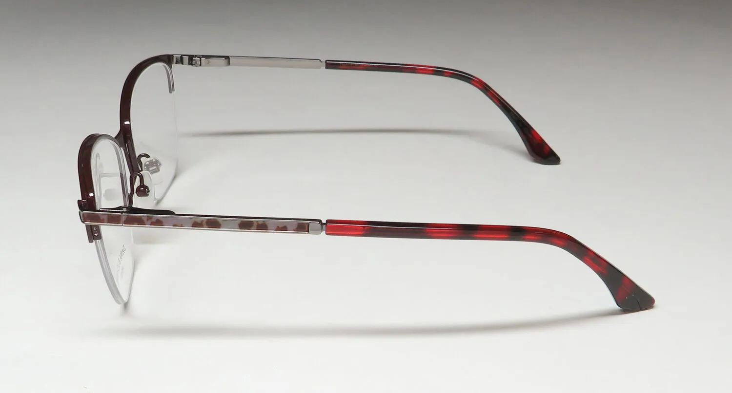 Dana Buchman Jordan cy Eyeglasses Cranberry 54mm 4