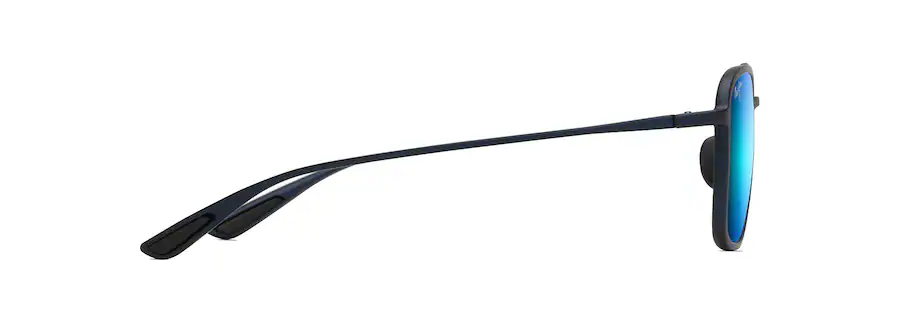 Maui Jim Keokea MJ447 03M Sunglasses Matte Blue 55mm Unisex 3
