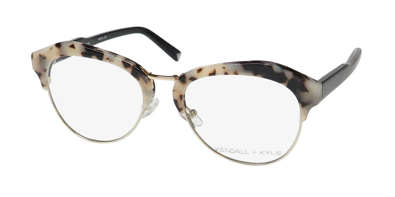 Kendall + Kylie Kko108 Olivia 039 Eyeglasses Taupe 52mm