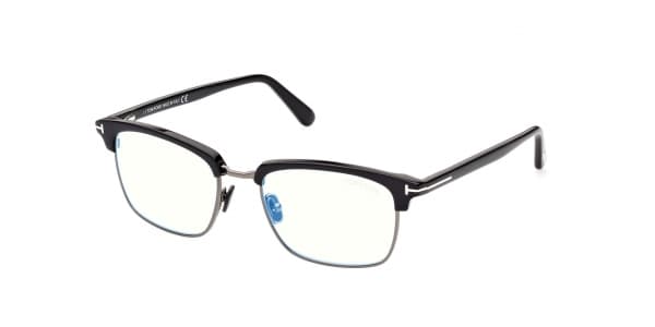 Tom Ford TF5801-B 001 FT5801-B Blue-Light Block Eyeglasses Multicolor 54mm Men