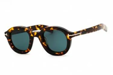Tom Ford FT1100 52V Sunglasses Dark Havana 46mm