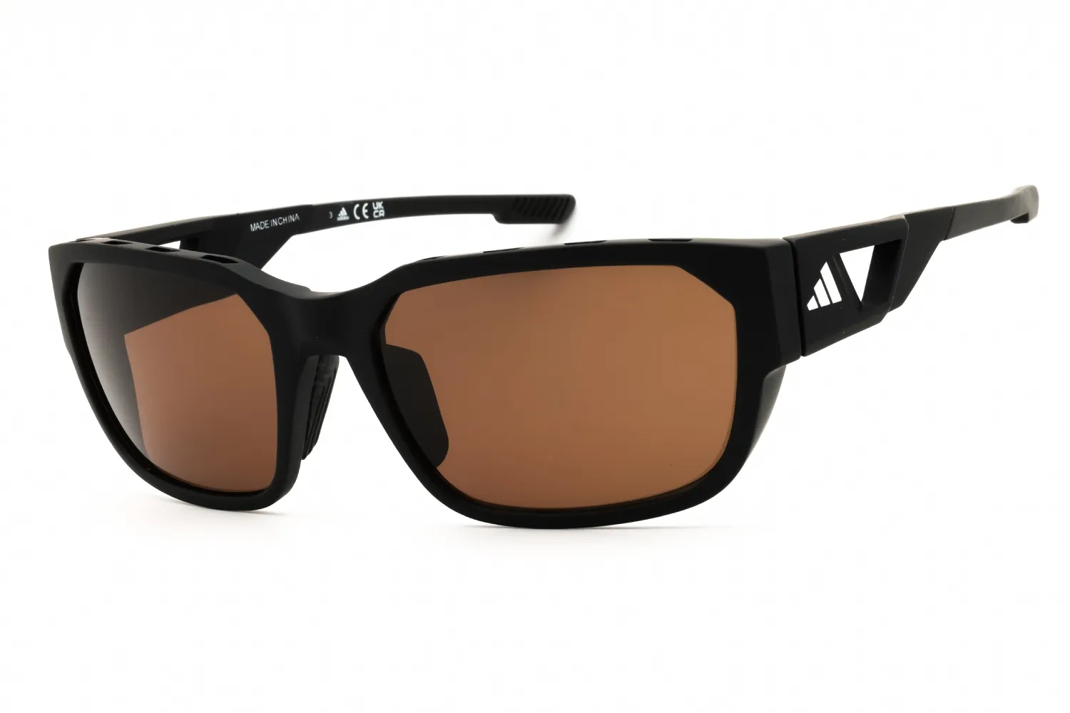 Adidas SP0092 02E Sunglasses Matte Black 58mm Men