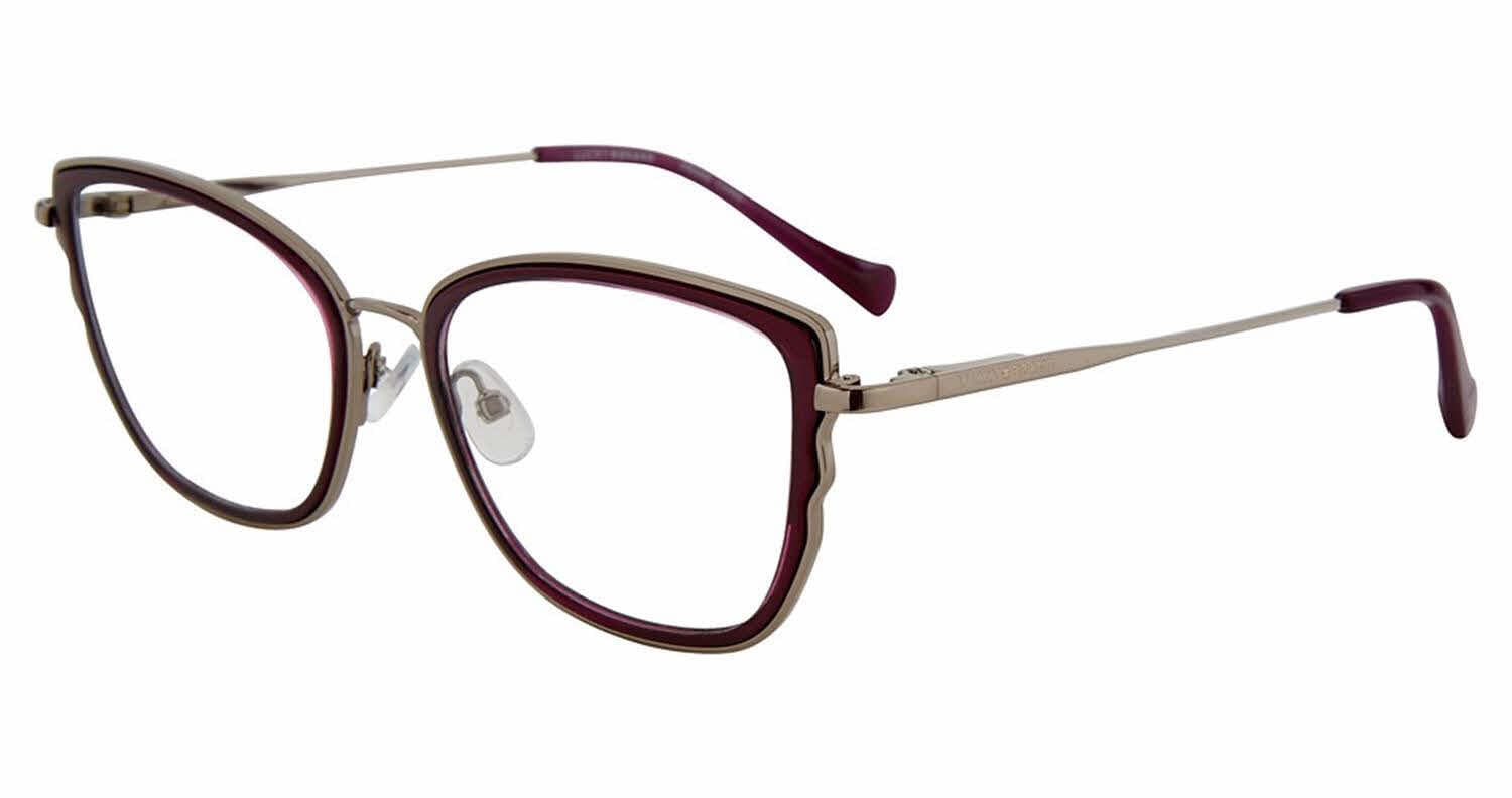Lucky Brand D116 Eyeglasses Purple 54mm Women