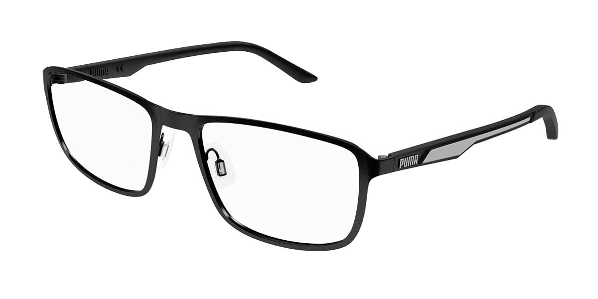 Puma PU03910 001 PU0391O Eyeglasses Black 58mm Men 2
