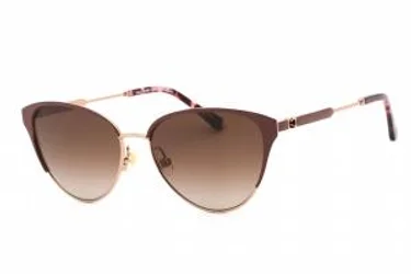 Kate Spade IANNA/G/S 00AW HA Sunglasses Rose Gold Red 56mm