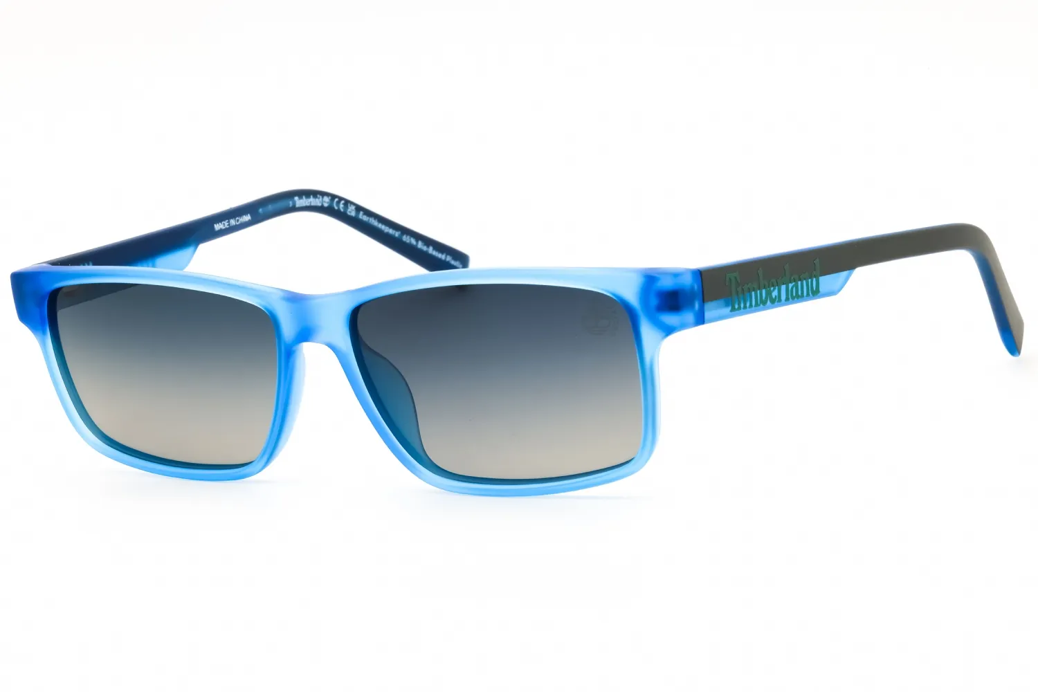 Timberland TB00015 91D Sunglasses Matte Blue 53mm Unisex