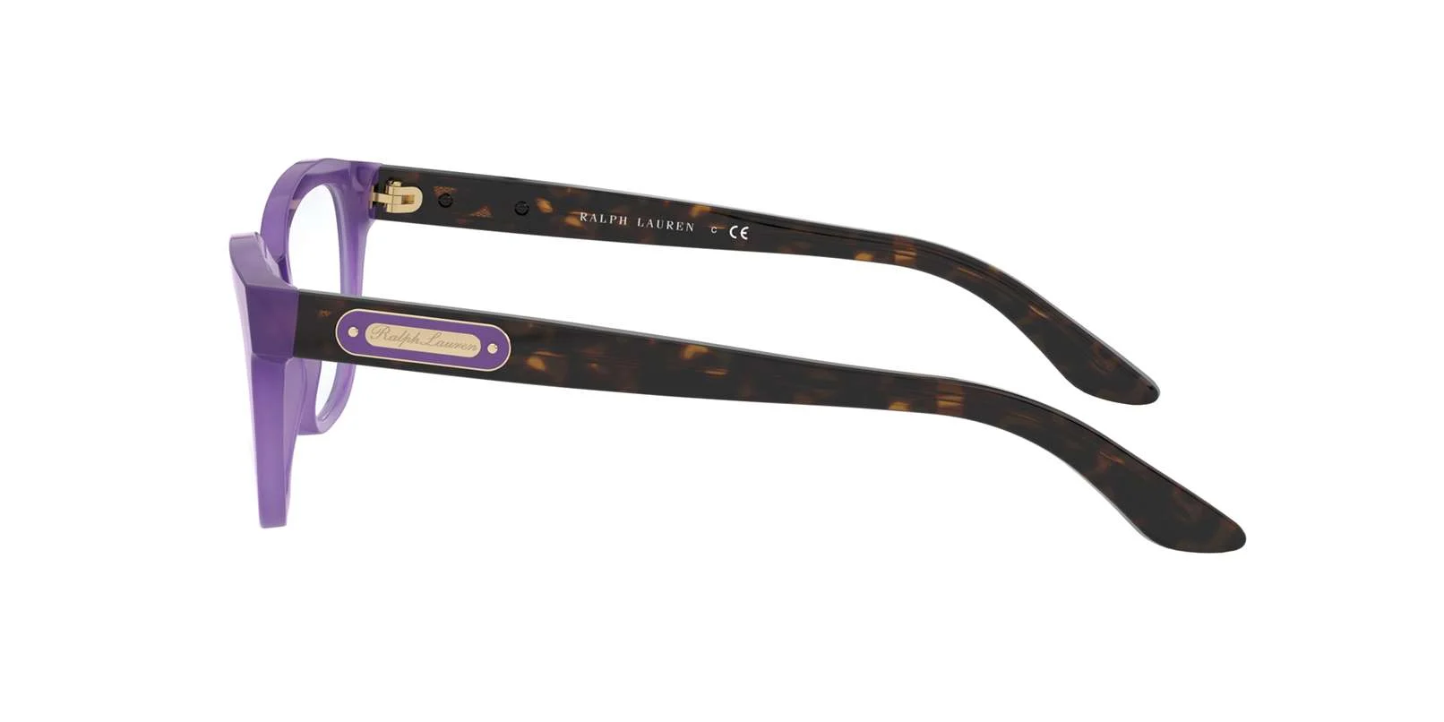 Ralph Lauren RL6194 5337 Eyeglasses Purple Tortoise 52mm Women 3