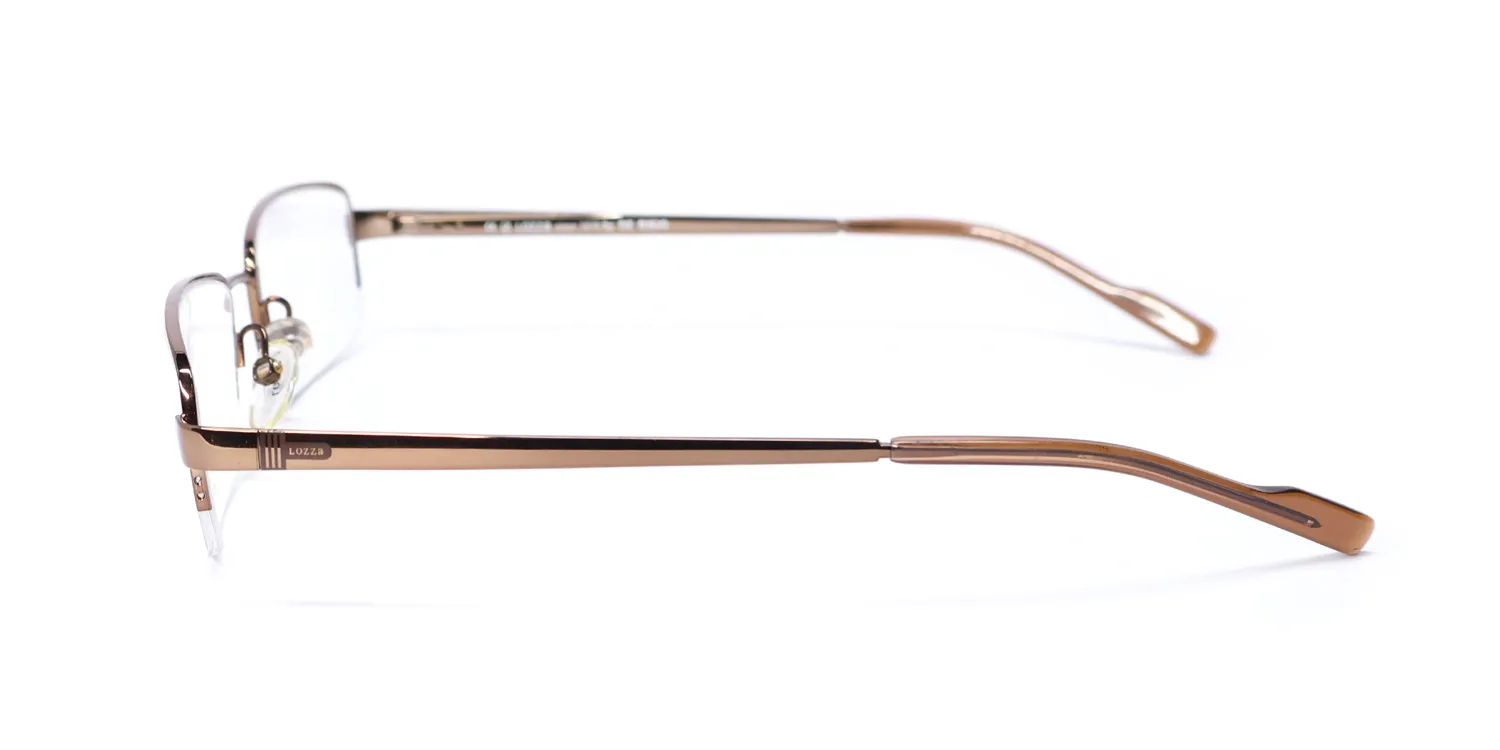 Lozza Vl2043 0r80 Eyeglasses Brown 53mm 4
