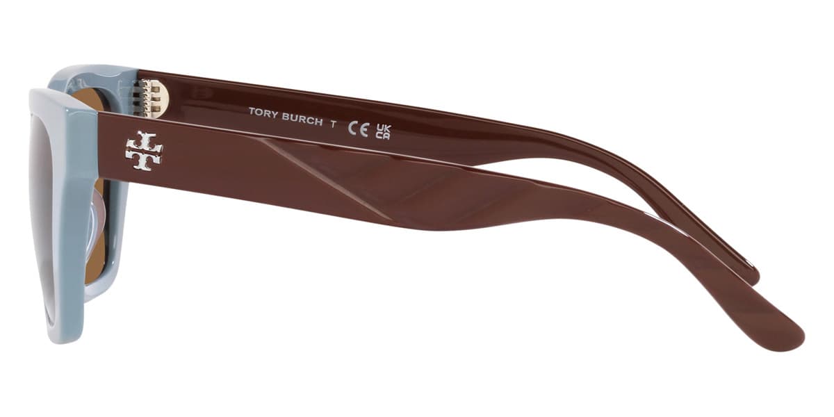 Tory Burch TY7181U 188773 Sunglasses Blue Brown 52mm Women 3