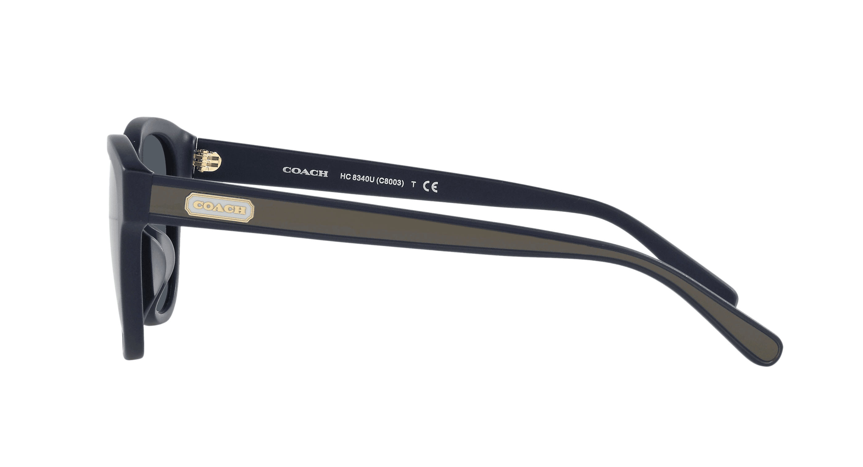 Coach HC8340U C8003 Sunglasses Matte Navy 53mm Men 3
