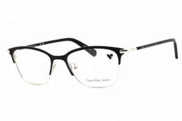 Calvin Klein Jeans CKJ19312 001 Eyeglasses Satin Black 50mm