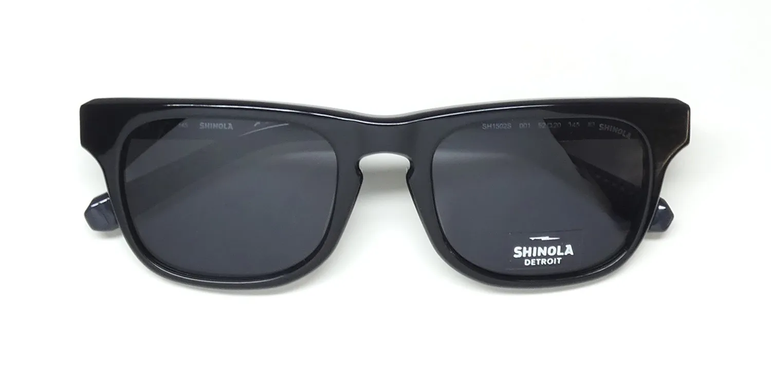 Flexon Shinola 1502s 001 Sunglasses Black 52mm 2