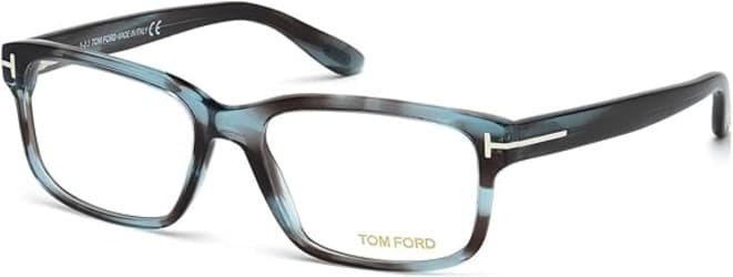 Tom Ford FT5313 086 Eyeglasses Havana Turquoise 55mm Men