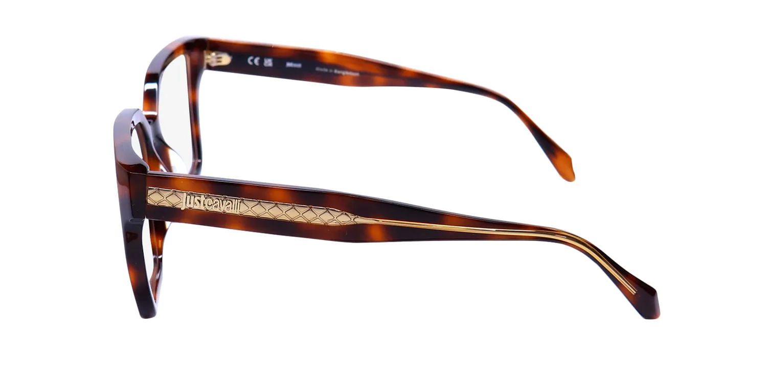 Just Cavalli Vjc006 09aj Eyeglasses Havana Brown 53mm 4