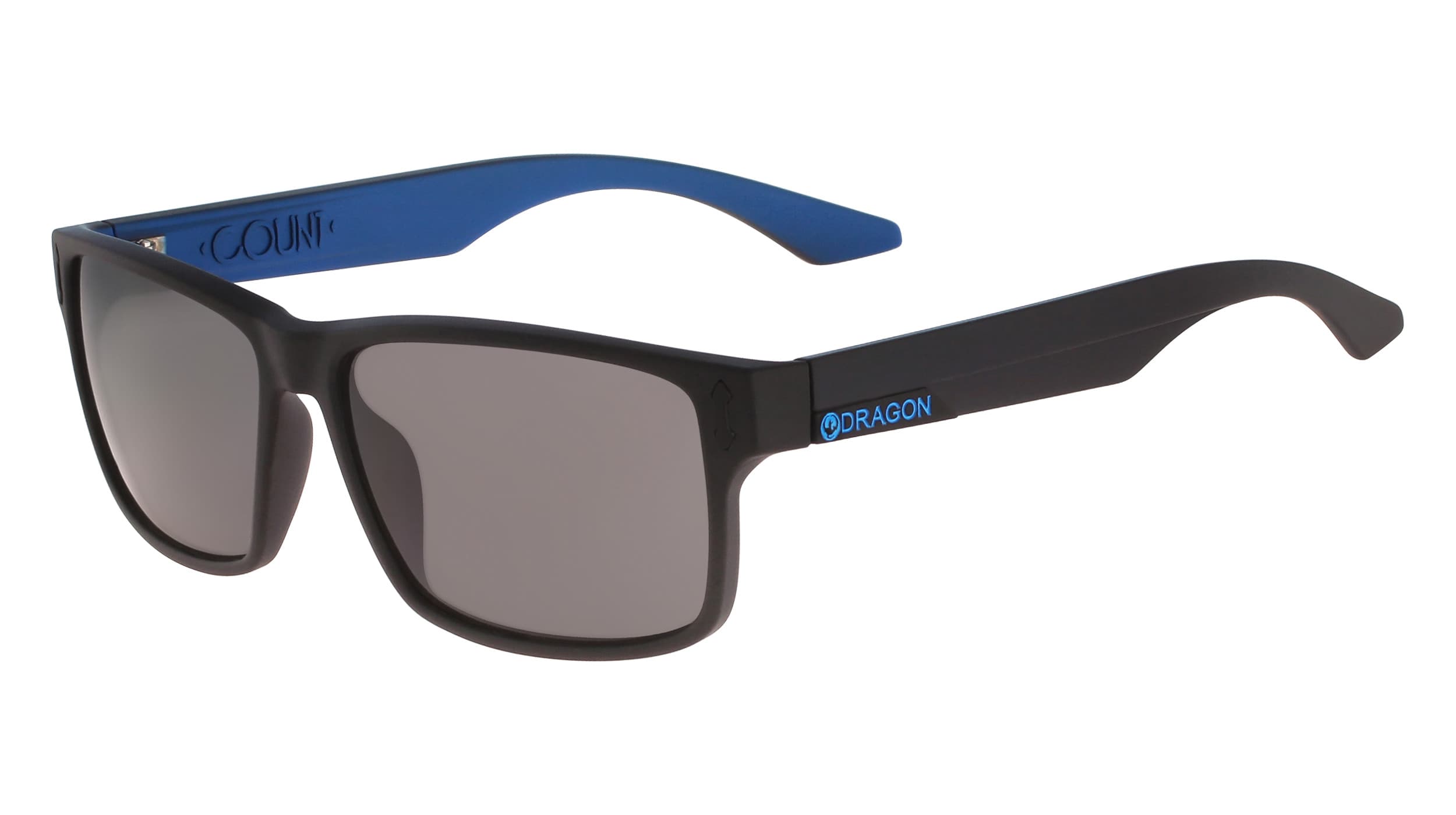 Dragon DR COUNT LL 008 Sunglasses Matte Black 58mm Men