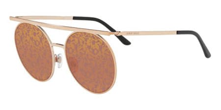 Giorgio Armani AR 6069 3011/U2 Sunglasses Gold Women