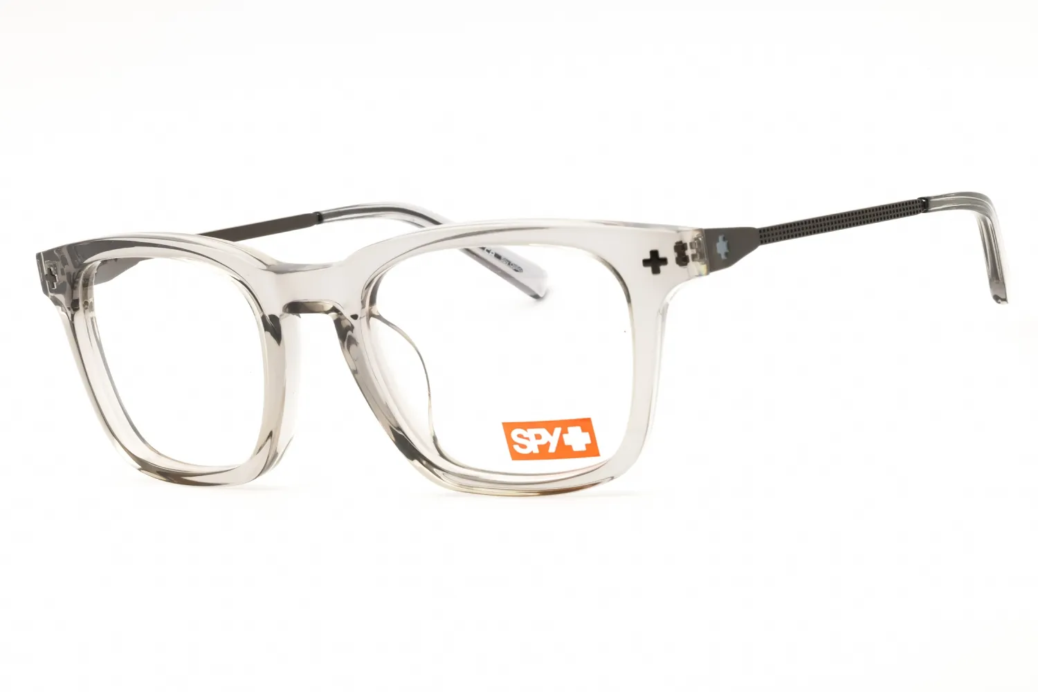 Spy Hardwin Fusion 52 5700000000209 Eyeglasses Crystal Smoke Matte Dark Gunmetal 52mm Unisex