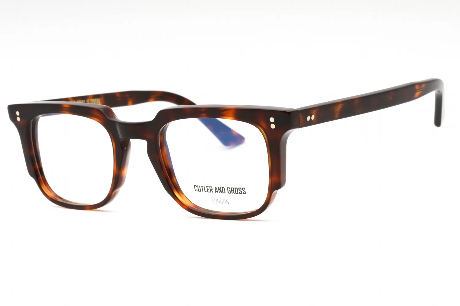 Cutler and Gross CGOP138249 002 Eyeglasses Dark Turtle 49mm Unisex