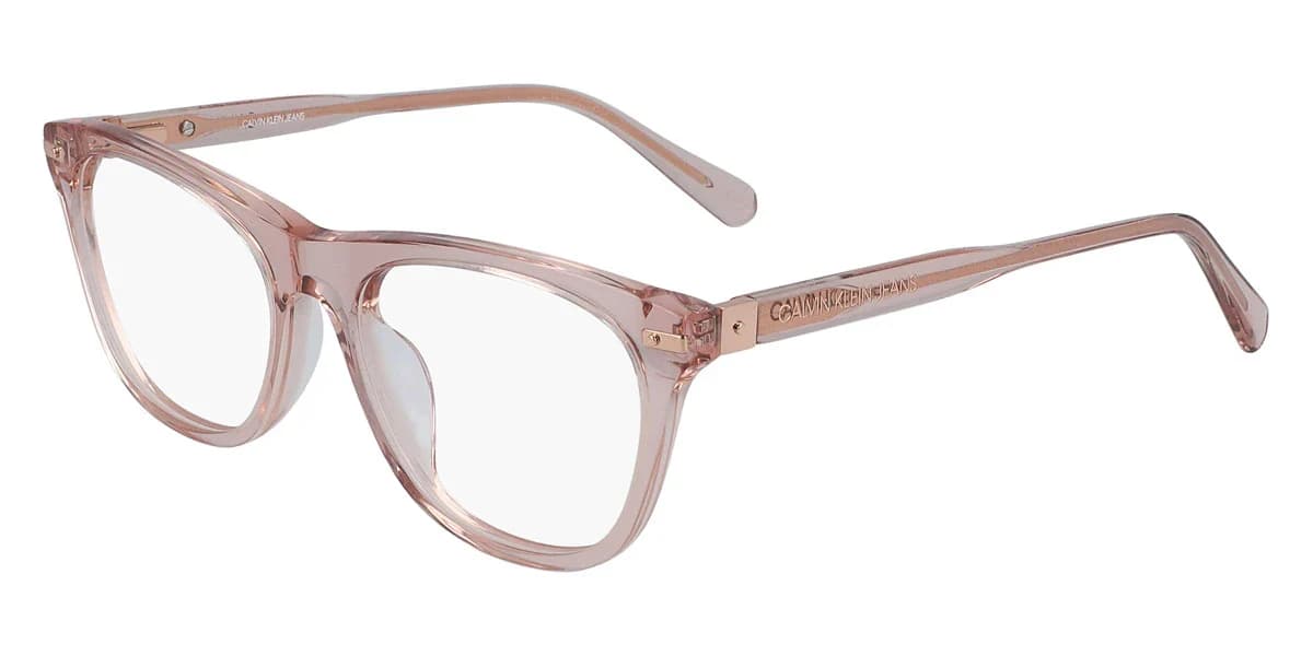Calvin Klein Jeans CKJ19525 671 Eyeglasses Crystal Blush 52mm Women