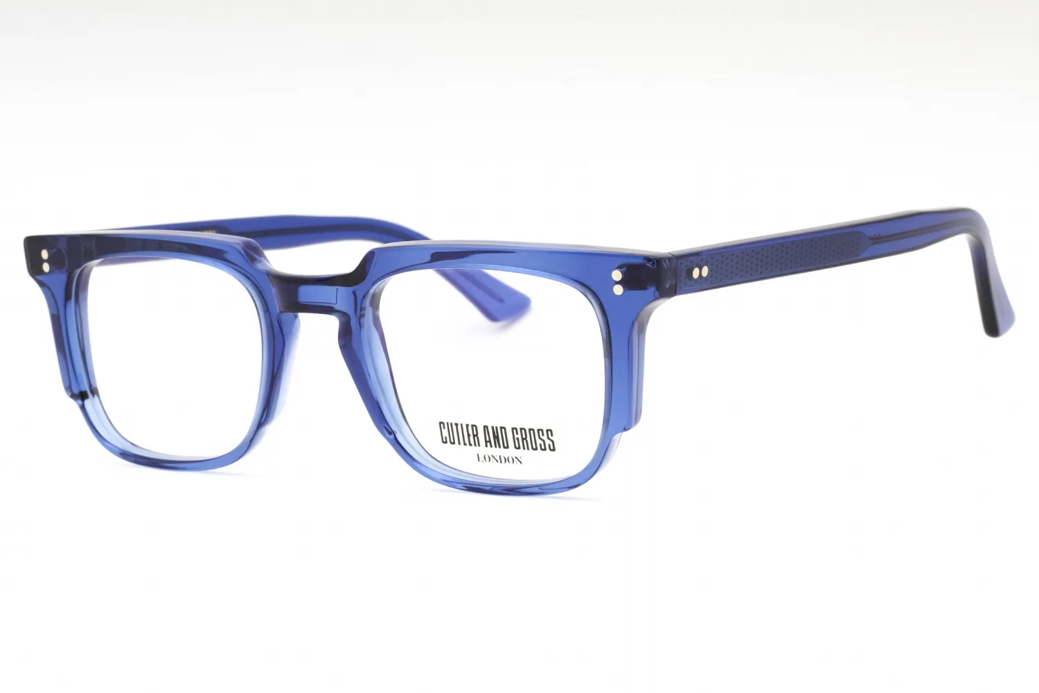 Cutler and Gross CGOP138249 004 Eyeglasses Russian Blue 49mm Unisex
